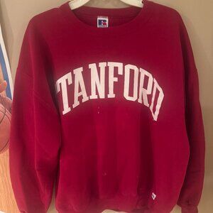 Vintage 90s Russell Athletic Stanford University Sweatshirt XL Made in USA